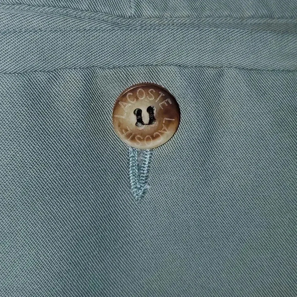 Lacoste Double Pleated Casual Size 42x31 - Picture 5 of 10